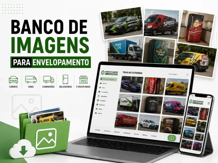Banco de Imagens para Envelopamento